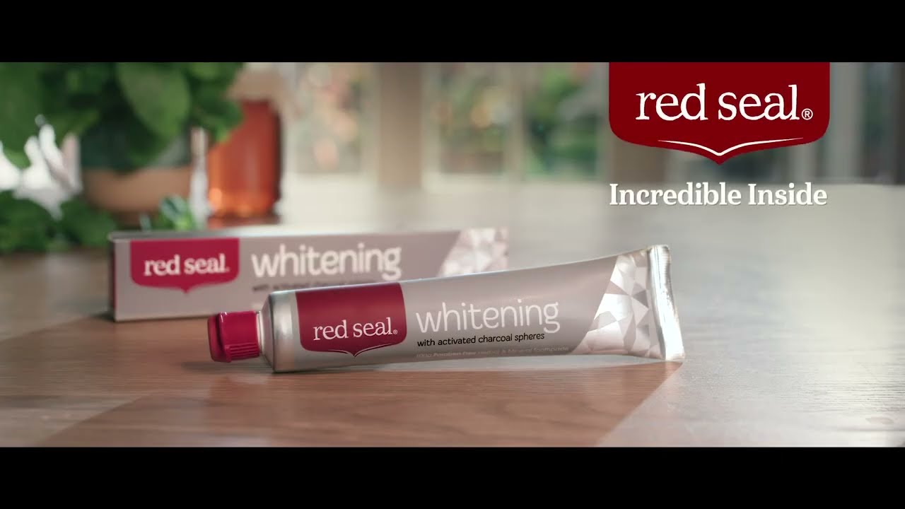 Watch video Red Seal Whitening Toothpaste - 3 Shades Whiter in 7 Days (No Peroxides & SLS) Now Red Seal Whitening Toothpaste - 3 Shades Whiter in 7 Days (No Peroxides & SLS)