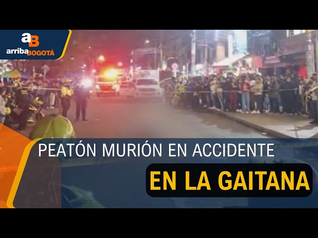 Peatón murió tras maniobra de motociclista para esquivar furgón mal parqueado