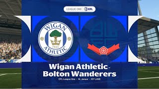 EA Sports FC 26 | Wigan Athletic vs Bolton Wanderers - EFL League One | Gameplay PS5
