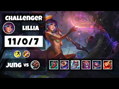 Lillia Jungle S11 11.8 Challenger Replay (11/0/7) - NA