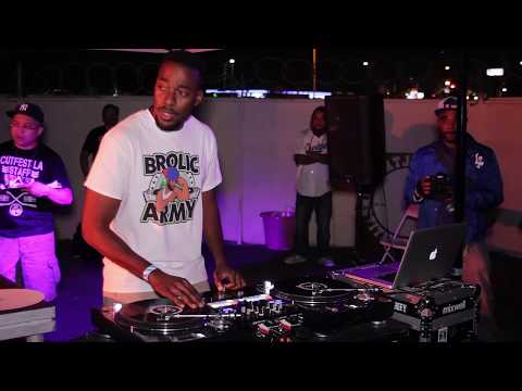 Cutfest LA 2017 Dj Sliksound vs. Dj Fast Lane Nate juggling head to head