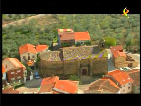 Viandar de la Vera desde el aire