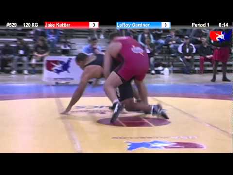 2011 U.S. Open SAT GR 120 KG: Jake Kettler vs. LeRoy Gardner Champ. Round 1
