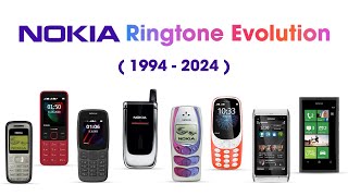 Download lagu Evolution of Nokia Ringtone (1994–2024)#nokiaringtone #smartphone #nokia #ringtone #sound mp3