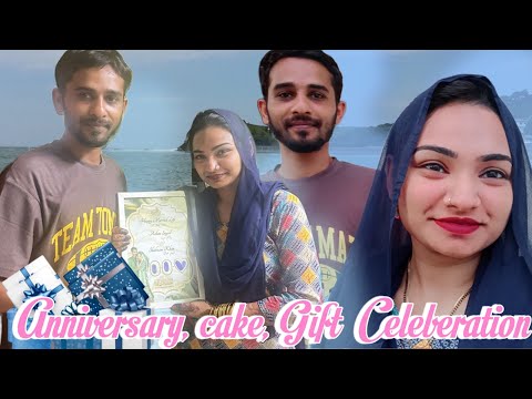 Wedding Anniversary special | Cake Gift and celebration | Ashmira vlogs