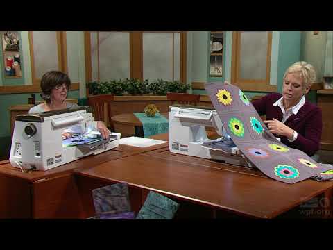 Sewing With Nancy: Quilt With an Embroidery Machine in 8 Easy Lessons - Part 1