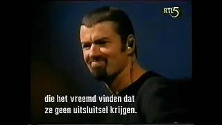 George Michael - One more try  + the strangest thing rehearsal rare
