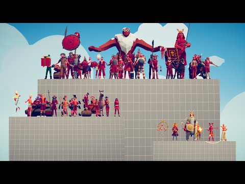 ALL FACTIONS TOURNAMENT - Totally Accurate Battle Simulator TABS