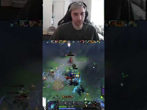 Arteezy perfect level 6 timing on TB #arteezy #terrorblade #dota2shorts