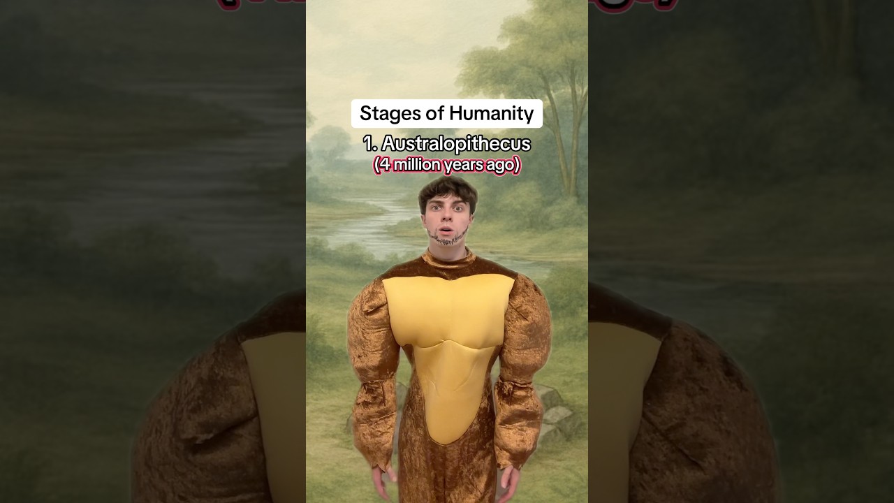 Stages of Humanity 🦧🧍‍♂️
