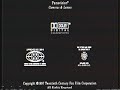 20th Century Fox 20th Century Studios 1997 End Credits VHS