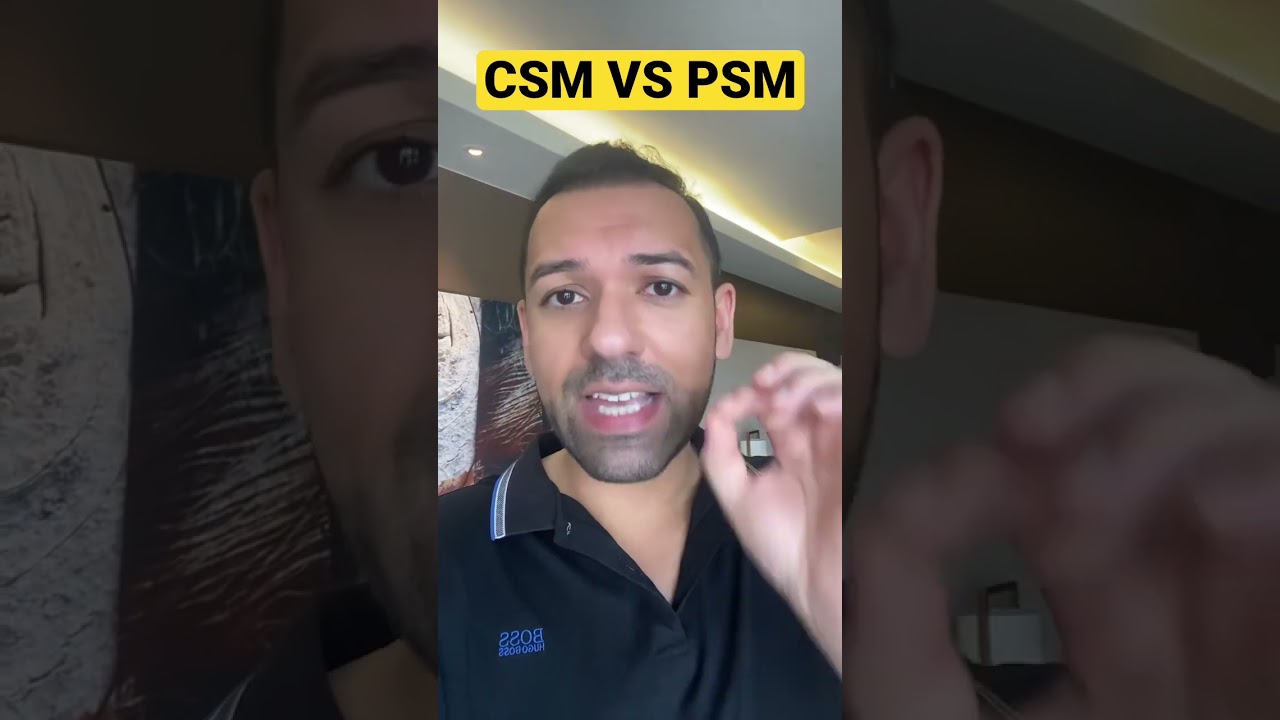 CSM VS PSM… which one should you take? Scrum Master Certification and Training