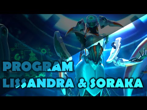 PROGRAM LISSANDRA & SORAKA Skins Spotlight Gameplay - League of Legends