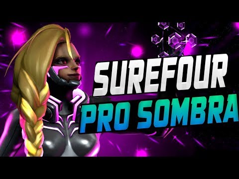 SUREFOUR PRO SOMBRA! 36 ELIMS! [ OVERWATCH SEASON 9 TOP 500 ]
