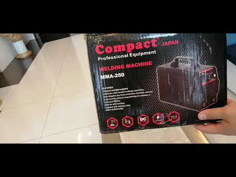 PORTABLE INVERTER WELDING MACHINE.. OMG!!... COMPACT 250-A Japan