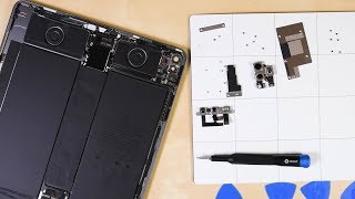 Apple iPad Pro 12.9 (2020) Teardown:  What does the LiDAR scanner look like?