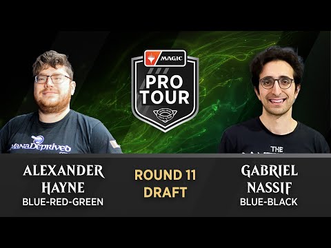 Alexander Hayne vs. Gabriel Nassif | Round 11 | Pro Tour The Lord of The Rings