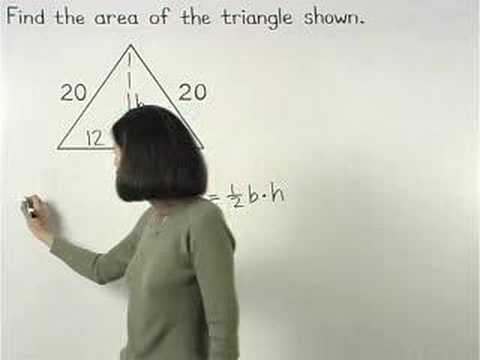 Area of a Triangle - MathHelp.com - Geometry Help