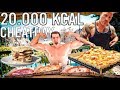 Ich cheate wie The Rock 💪20.000 Kcal nach 36h Fasten