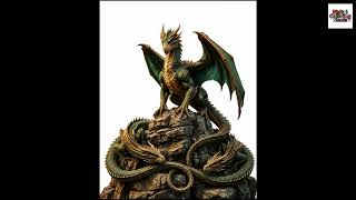 dragon coloring book - 25 Legendary Dragons Coloring Book – Grayscale Edition  PDF Digital Download