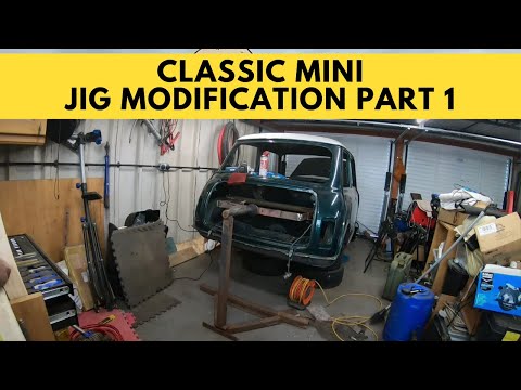 Gareth's classic mini | part 11 | Jig Modification Part One