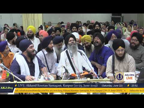 039 Kanpur 22June2019 SatEve RSK Bhai Manpreet Singh Jee