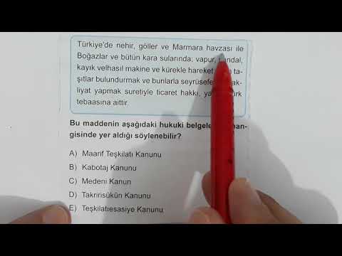 KPSS'nin Önemli Konusu - Tarih / Ali Hocadan
