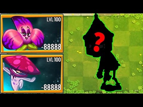 PvZ2 - RANDOM Plants Team Max Level vs Castlehead Zombie LEVEL10! Who Will Win?
