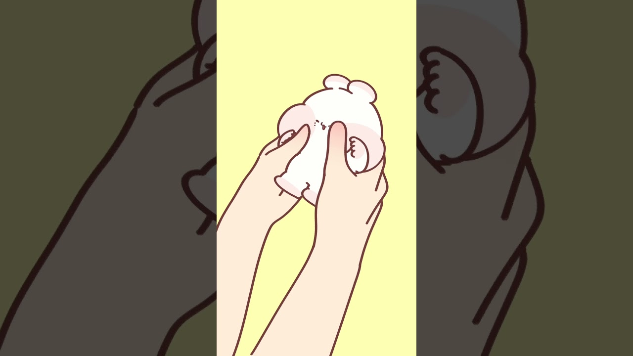 もう少し優しくお願いします🐧 #ペンタの絵日記 #エモハピ #日常 #友達あるある#あるある #ゆるキャラ #アニメ #ほのぼの #かわいい #スクイーズ