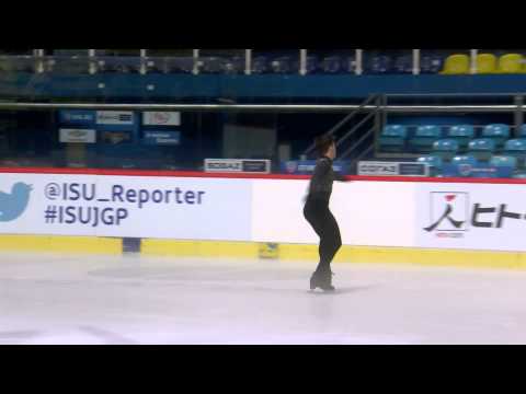 ISU 2014 Jr Grand Prix Zagreb Men Free Skate Burak DEMIRBOGA TUR