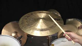 Video thumbnail for Used Sabian 21" HHX 3-Point Ride - 2499g by The Drum Shop - Portland, Maine