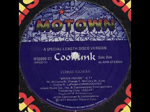 Commodores - Brick House (12 inch 1977)