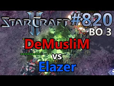 StarCraft 2 - Replay-Cast #820 - DeMusliM (T) vs Elazer (Z) - HSC XVII [German]