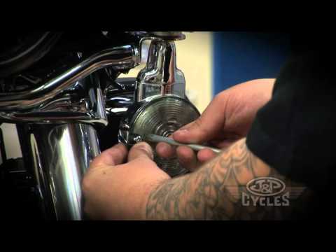 Kuryakyn Panacea LED Smoke Front Turn Signal Insert Installation by J&P Cycles
