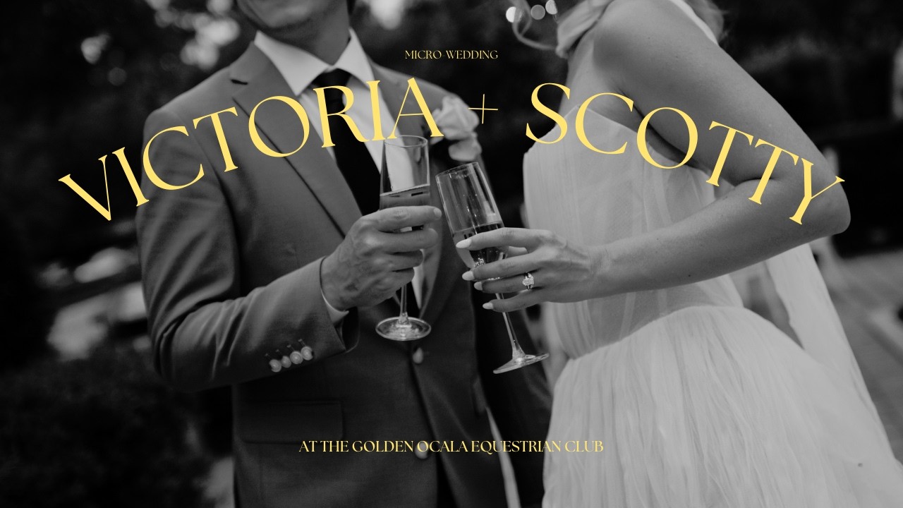 Victoria + Scotty - Intimate wedding film