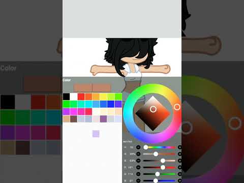 How to make an OC slimmer | #gachashorts  #shorts  #gachaclub