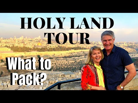 WHAT TO PACK for a HOLY LAND TOUR in ISRAEL