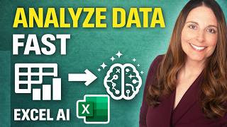 How to Analyze Data Fast in Excel - Using Excel's Built-in AI Features