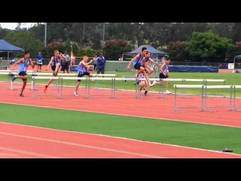 Joshua's U/13's 80m HURDLES FINAL