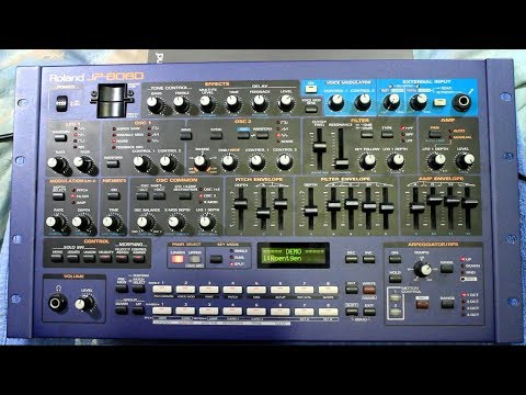 Roland JP-8080 Synthesizer Factory Demo Songs