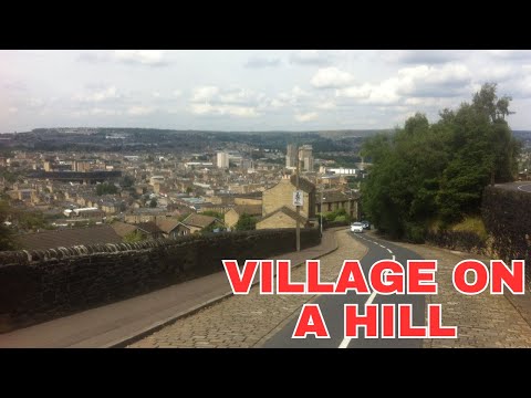 Drive Around Southowram Calderdale West Yorkshire England United Kingdom