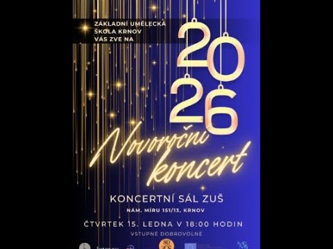 ZUŠ Krnov - Novoroční koncert