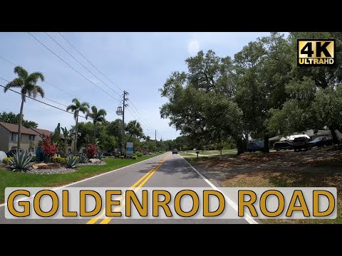 Driving on Goldenrod Rd from Aloma Ave to Leevista Blvd in Orlando Florida