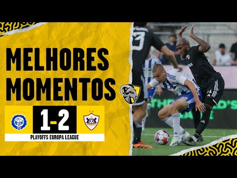 MELHORES MOMENTOS: HJK HELSINKI 1 X 2 QARABAG | EUROPA LEAGUE