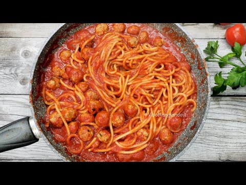 Spaghetti con le polpettine, il piatto italiano che fa impazzire gli americani