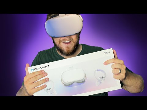 Meta (Oculus) Quest 2 Unboxing and Setup | Owning VR for the first time!