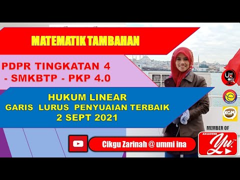 PDPR-SMKBTP-MATEMATIK TAMBAHAN TINGKATAN 4 - GARIS PENYUAIAN TERBAIK