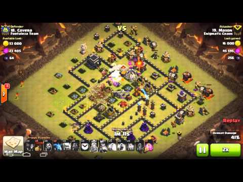 Clash Of Clans | Enigmatic Chaos | VS Fortazela Team | Townhall 9 Triples