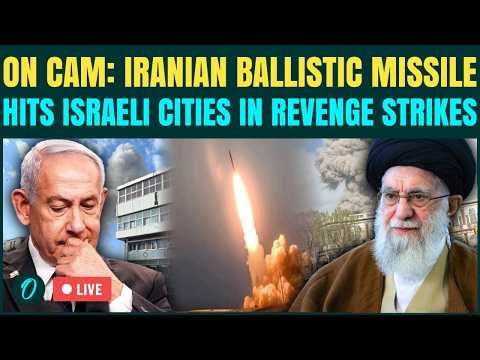 LIVE: Iran FIRES 70 Ballistic Missiles On Israel After U.S ‘Operation Fury’ | Israelis FLEE On CAM