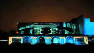 Tron Legacy ProjectionMapping - Audio by Si Begg - Visuals by Flat E / Seeper